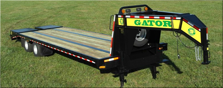 GOOSENECK TRAILER 30ft tandem dual - all heavy-duty equipment trailers special priced  Orange County, North Carolina